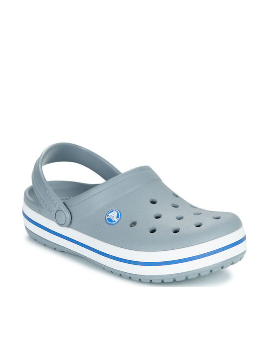 Crocs Crocband Γυναικεία Σαμπό Γκρι