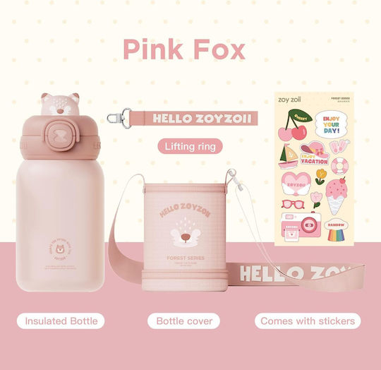 Zoy Zoii Kids Thermos Water Bottle E8 450ml Fox