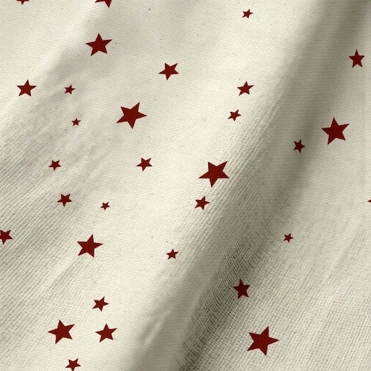 Set Placemats Christmas Waterproof Stars 2 Pieces Pgsi0209