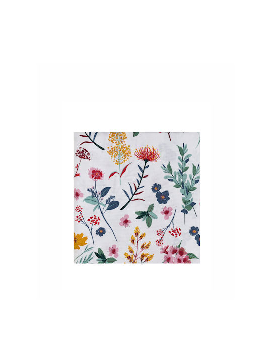 Kentia Cotton Tablecloth Levante White 140x220cm