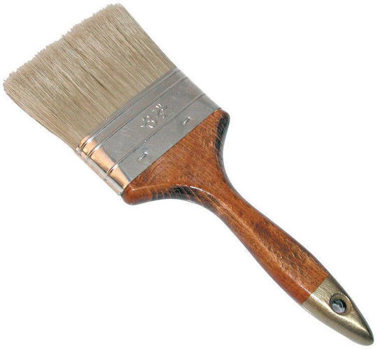 Perie Din Păr Natural Mâner Lacuit 2.5