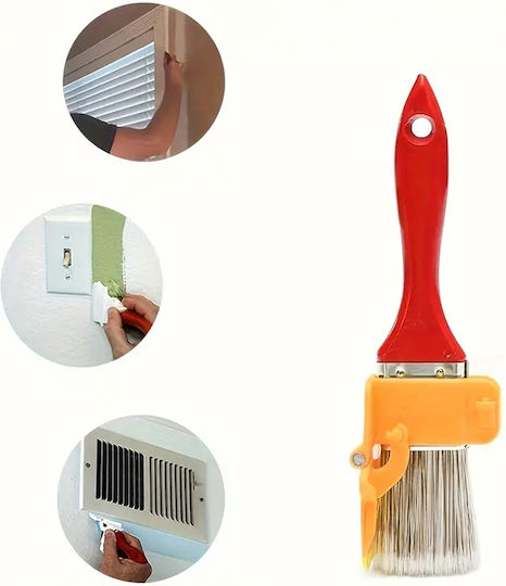 Professionelle Pinsel Malerei Ecken Kanten Zola 180° Einstellbarer Griff 21 x 3 cm