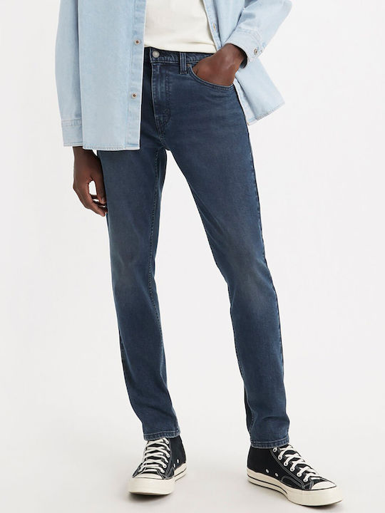 512 Men's Jeans Pants Elastic with Slim Tapered Fit Blue