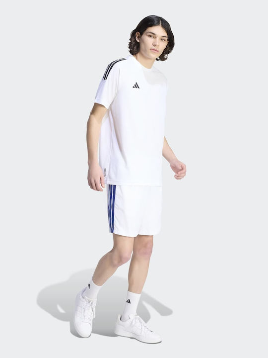 Essentials 3-Stripes Chelsea Sports Men's Bermuda White / Mystery Ink