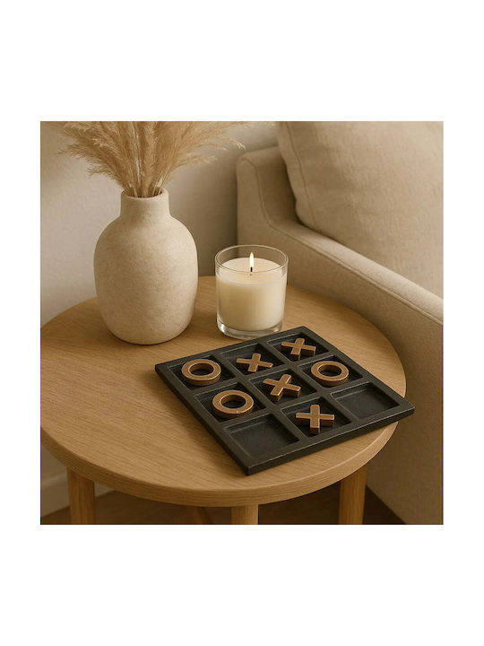Handmade Metallic Tic Tac Toe Tabletop Decor Pghd0171