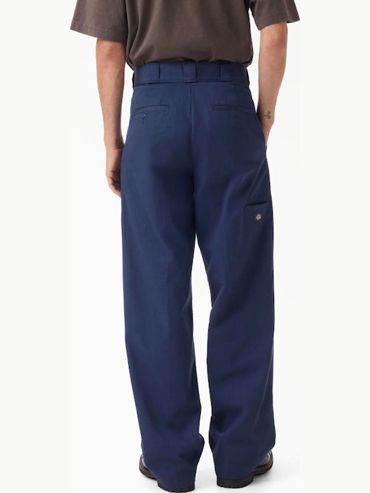Work Pant Παντελόνι σε Loose Εφαρμογή Navy Blue