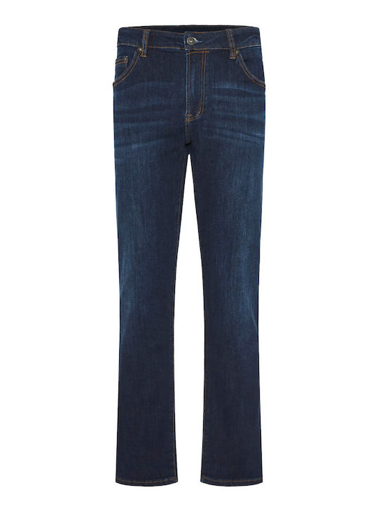 Men's Jeans Pants with Loose Tapered Fit Washed