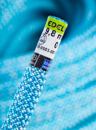 Edelrid Dynamisches Kletterseil mit Länge 70m Blau
