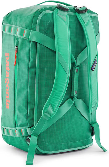Patagonia Σακ Βουαγιάζ Πλάτης 55lt Μαύρο από Δερματίνη Π34εκ.