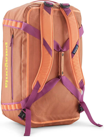 Patagonia Σακ Βουαγιάζ Πλάτης 55lt Μαύρο από Δερματίνη M24εκ.