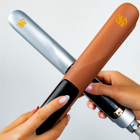 SKINVIBE Steamplasma Преса За Коса С Пара И Керамични Плочи Йонна