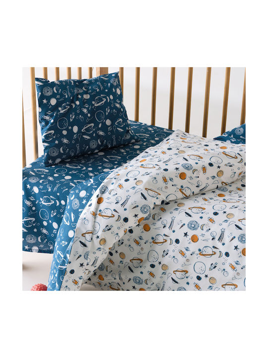 Kentia Set Baby Bettbezug mit Kissenbezug Garnet Garnet 100x140cm