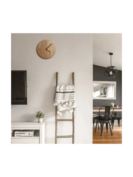 Phos & Gaia Silent Wooden Wall Clock