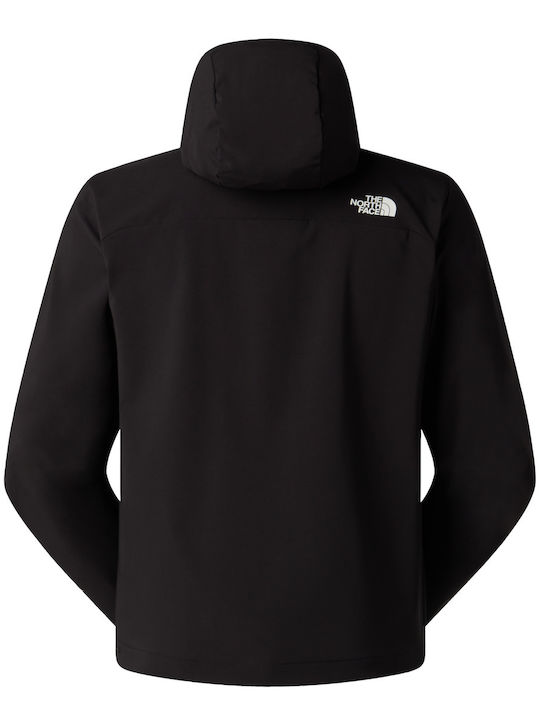 Winter Softshell Waterproof and Windproof Jacket Black