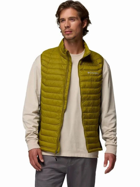 Pass Hybrid Sleeveless Jacket Mossy Green/Greenscape