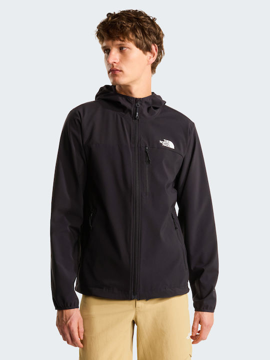 Winter Softshell Waterproof and Windproof Jacket Black