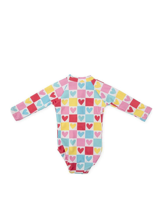 Agatha Ruiz De La Prada Детски Цял Бански С Дълъг Ръкав Многоцветен