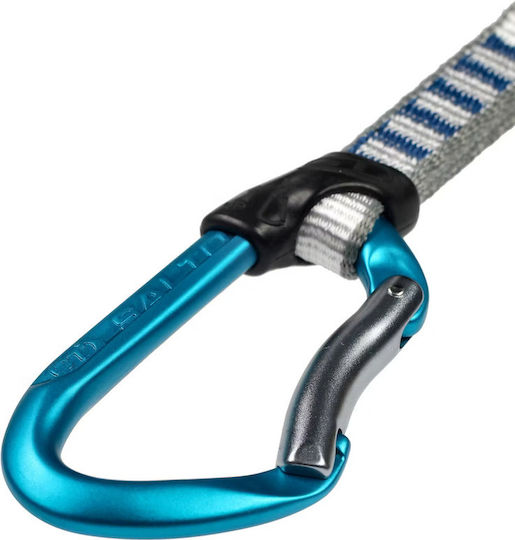 Climbing Technology Skylotec Salto Set Ny 12 Cm 6 Bucăți Quickdraws Titanium Electric Blue