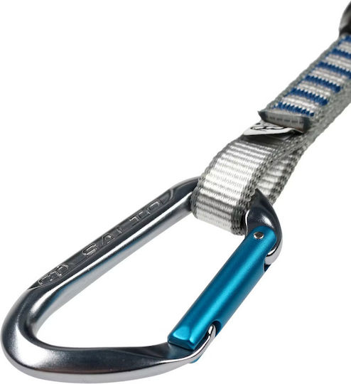 Climbing Technology Skylotec Salto Set Ny 12 Cm 6 Bucăți Quickdraws Titanium Electric Blue