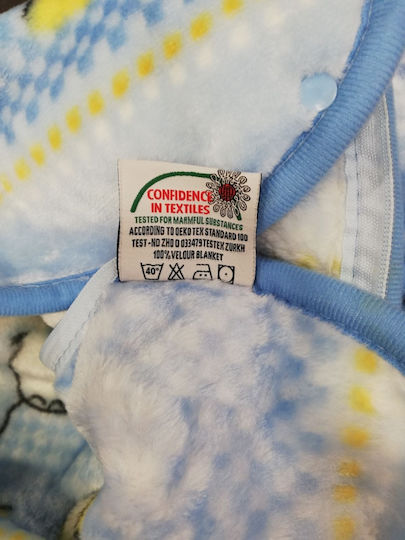 Sunshine Babydecke Wickeltücher für Kinderzimmer 1000 Samt Blaue 110x140cm