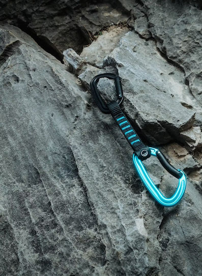 Wild Country Wildsport Karabiner und Expresssets Quickdraw 17 Cm Kletter-Quickdraw Schwarz Türkis