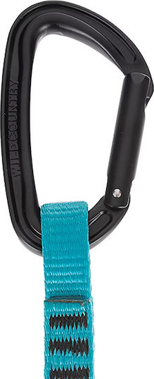 Wild Country Wildhybrid Quickdraw Climbing Express 12 Cm Black Turquoise