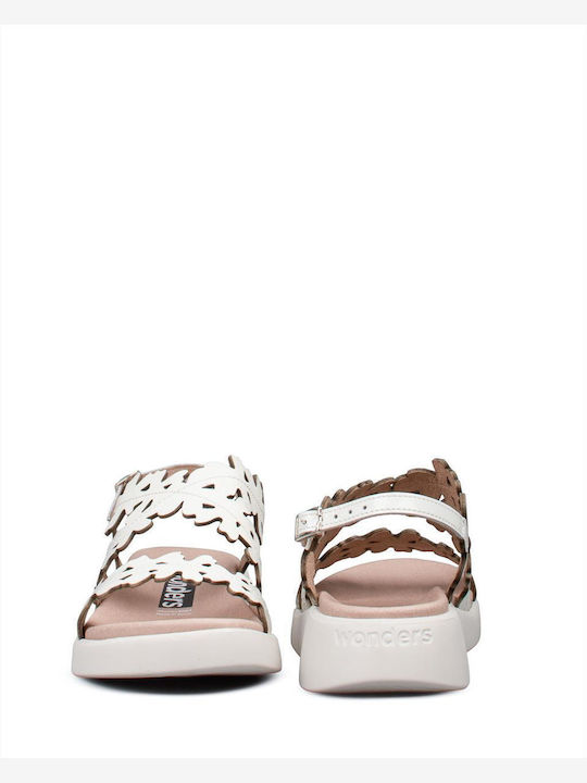 Women's Flat Sandals White