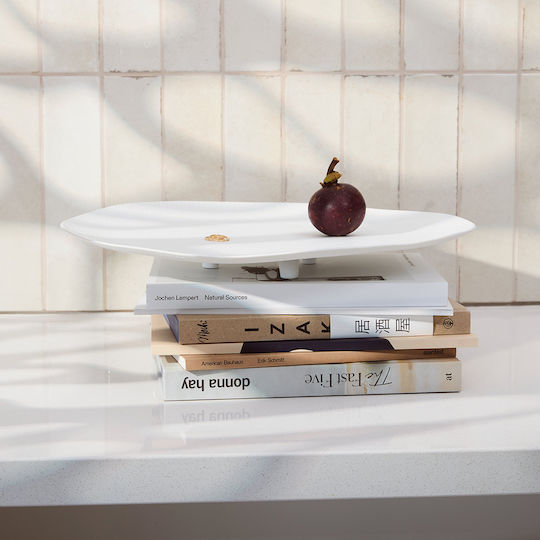 Raeder Round Serving Bowl Made of Porcelain White with a Diameter of 39cm