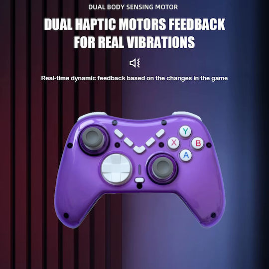 X6 Kabelloses Gamepad für PC / PS3 / PS4 / Switch Weiß