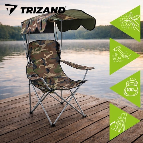Trizand Плажен Стол Panama Камуфлаж 92x57x120см
