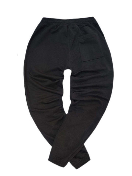 Herren-Sweatpants Jogginghose Schwarz PS26-100-Schwarz