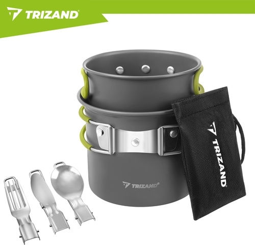 Trizand Σετ Μαγειρέματος για Camping 1200ml