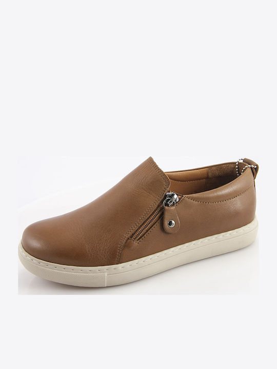 Anatomic Women's Slip-Ons Leather Burgundy