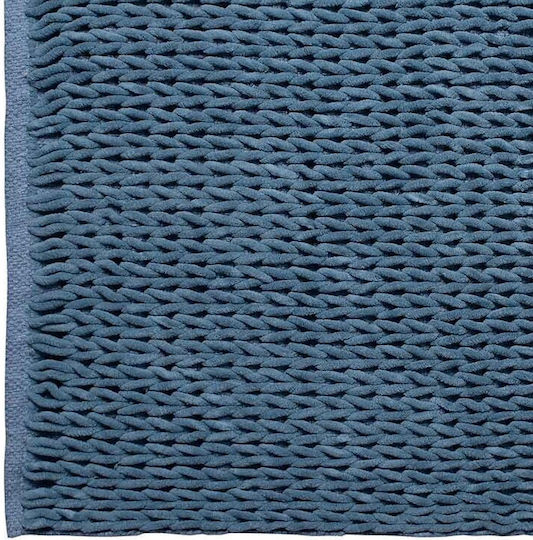 Silk Fashion Covoraș De Baie Albastru 65x130cm