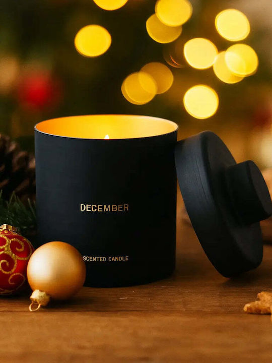 Aromatisches Kerze December Duft Safran Himbeere & Thymian Pghd0115