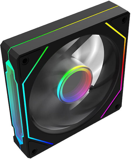 Aqirys Cetus Ventilator Carcasă 120mm cu Iluminare ARGB