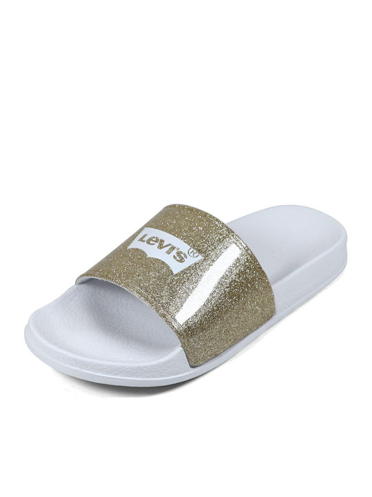 Kinder Flip-Flops Gold