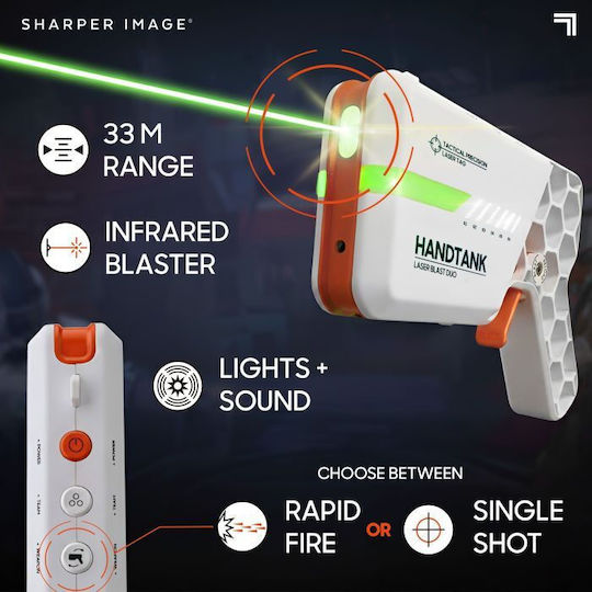 Threesixty Σετ Όπλα Laser Tag Handtank Blaster 1214020241