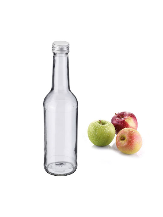 Westmark Glass Water Bottle with Screw Lid Transparent 350ml