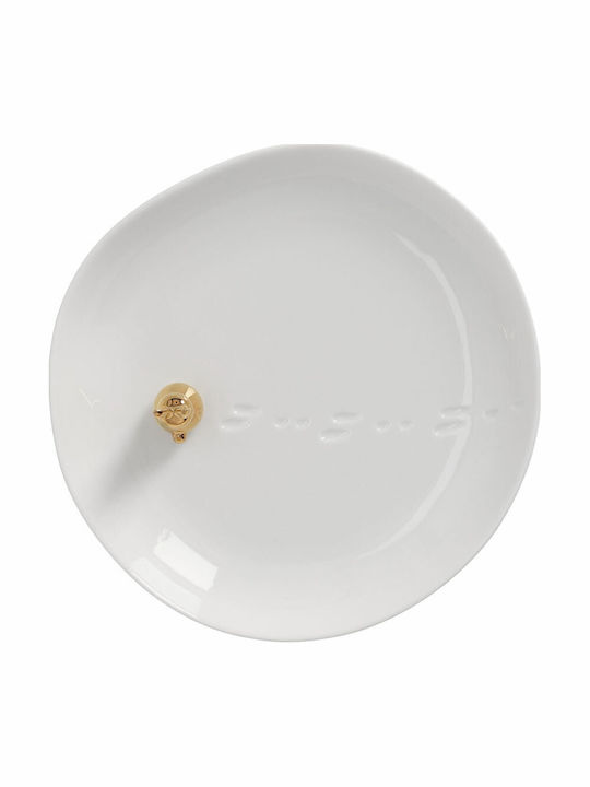 Raeder Decorative Bowl Porcelain Gold 12.5x12.5x3cm