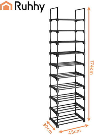 Metall Schuhorganisator 45x30x174cm