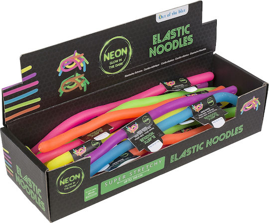 Elastic Macaroni Glowing Toy 29cm 6 Colors