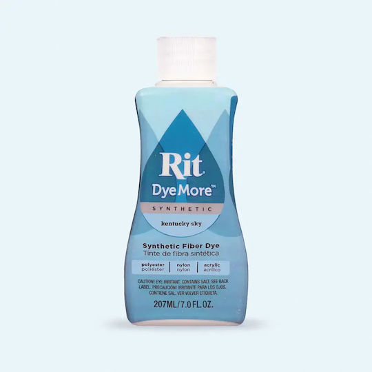 Rit Dyemore Liquid Βαφή Συνθετικών Υλικών – Kentucky Sky 236ml