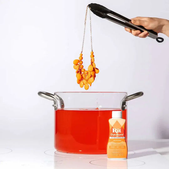 Rit Dyemore Liquid Βαφή Συνθετικών Υλικών – Apricot Orange 236ml