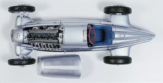 Cmc 1/18 Mercedes-benz W25 1934 M-033