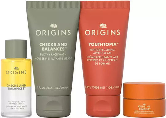 Origins Holiday Cleanse & Glow Essentials Gift Set Shade 1 Pc Volume Pcs 1