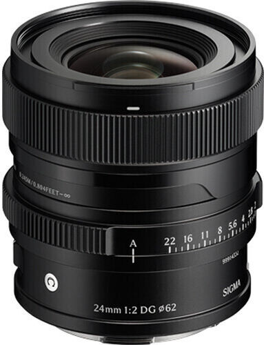 Sigma Full Frame Φωτογραφικός Φακός 24mm f/2 DG Contemporary Wide Angle για Sony E Mount Μαύρος