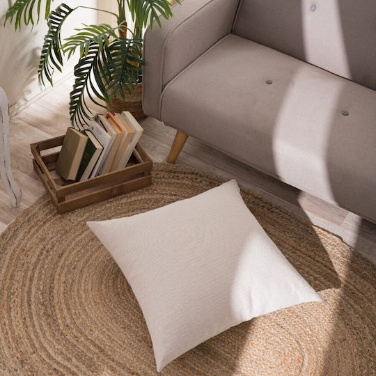 Teoran Teoran Decorative Pillow Case Bari 02 Beige 30x50cm