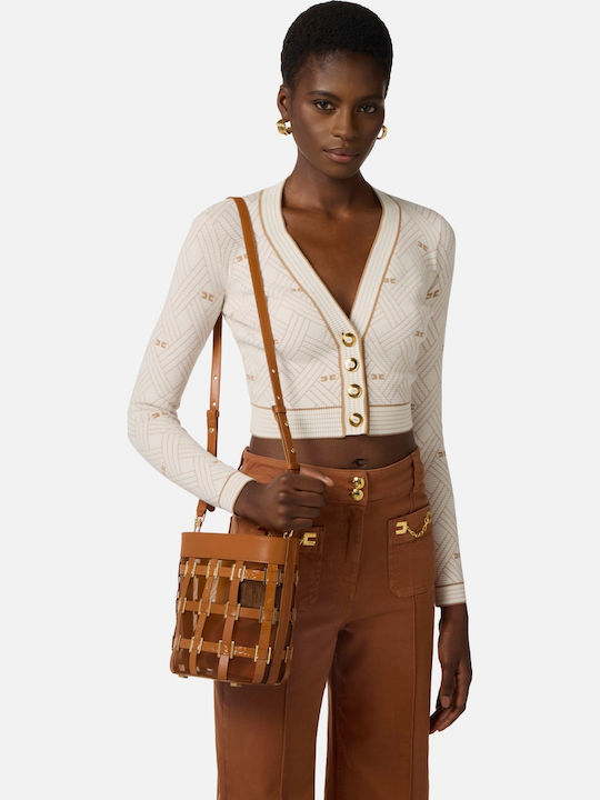 Elisabetta Franchi Women's Brown Shoulder Bag