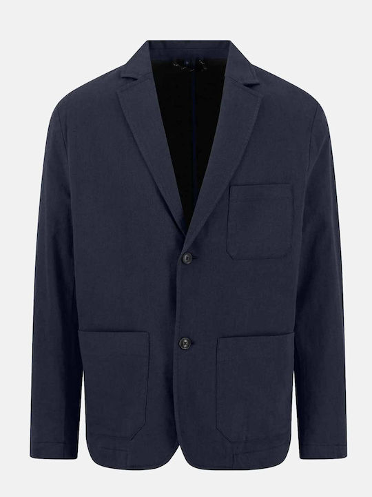 Καλοκαιρινό Ανδρικό Σακάκι Dark Navy